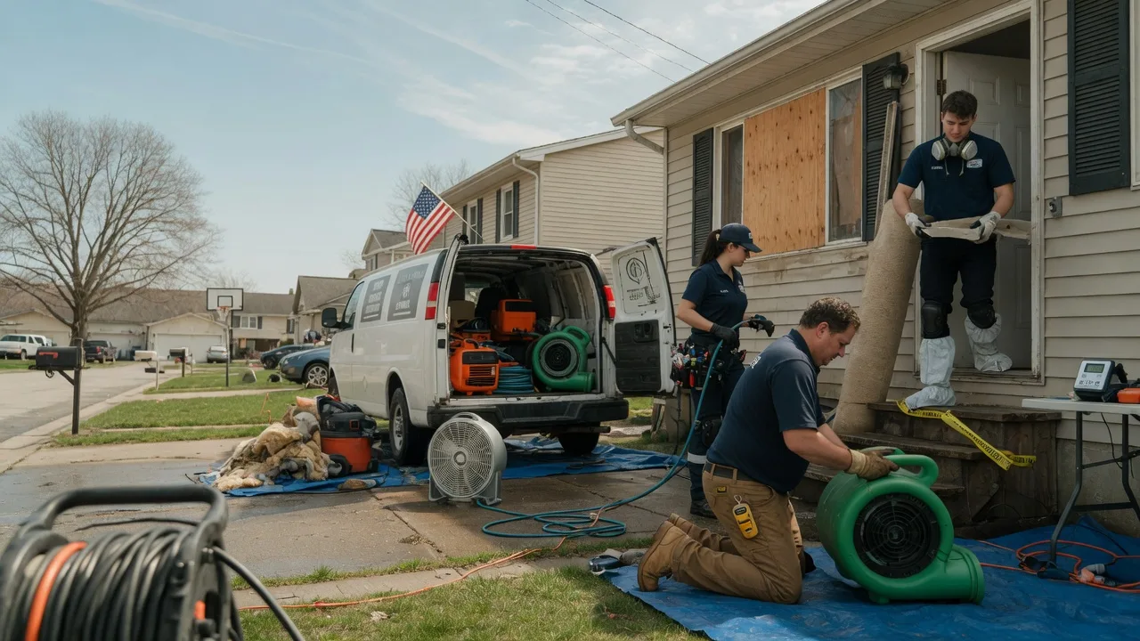 Water Damage Restoration in Andover, CT near me